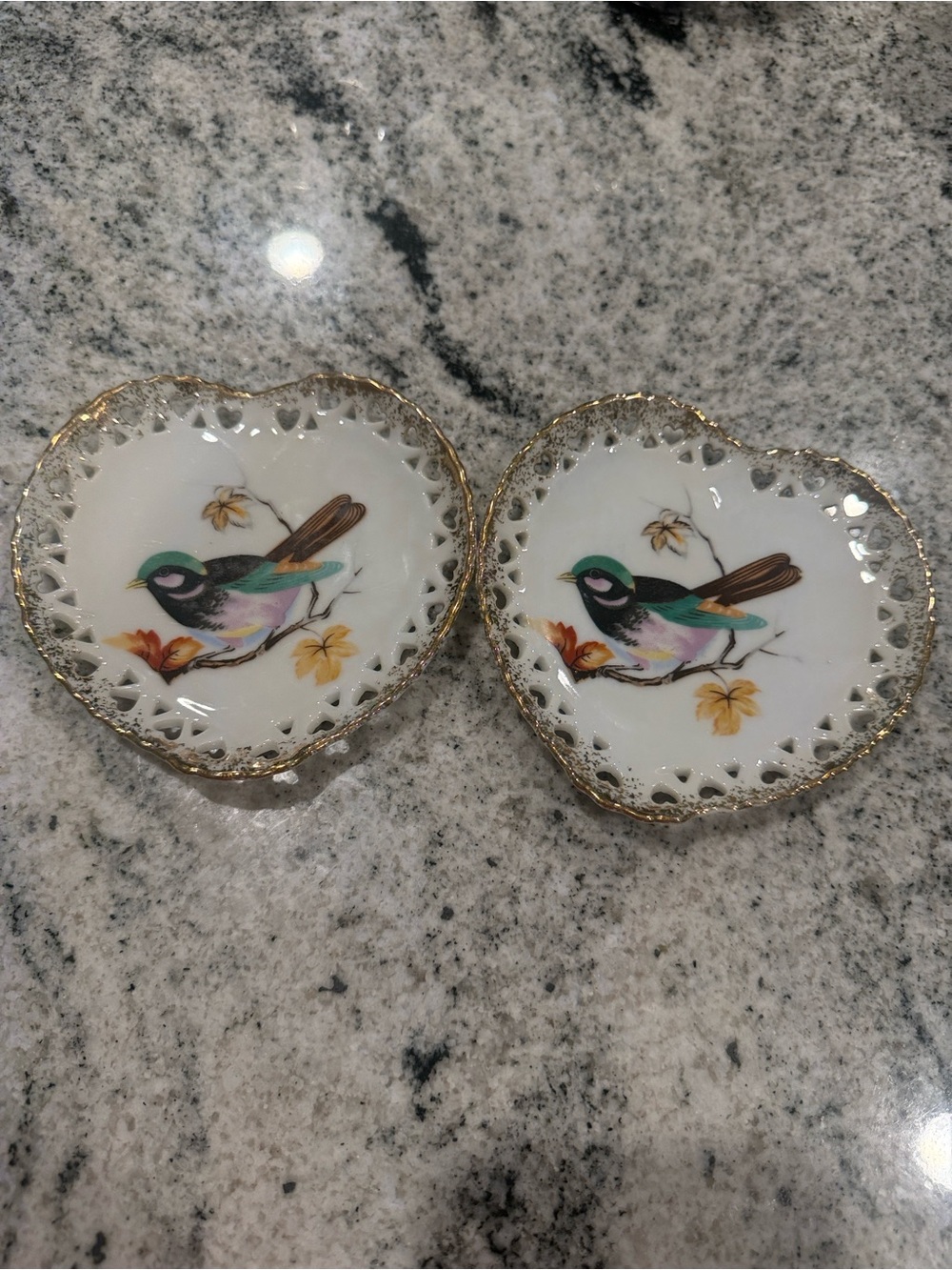 Vintage Japanese decorative plates/small dishes